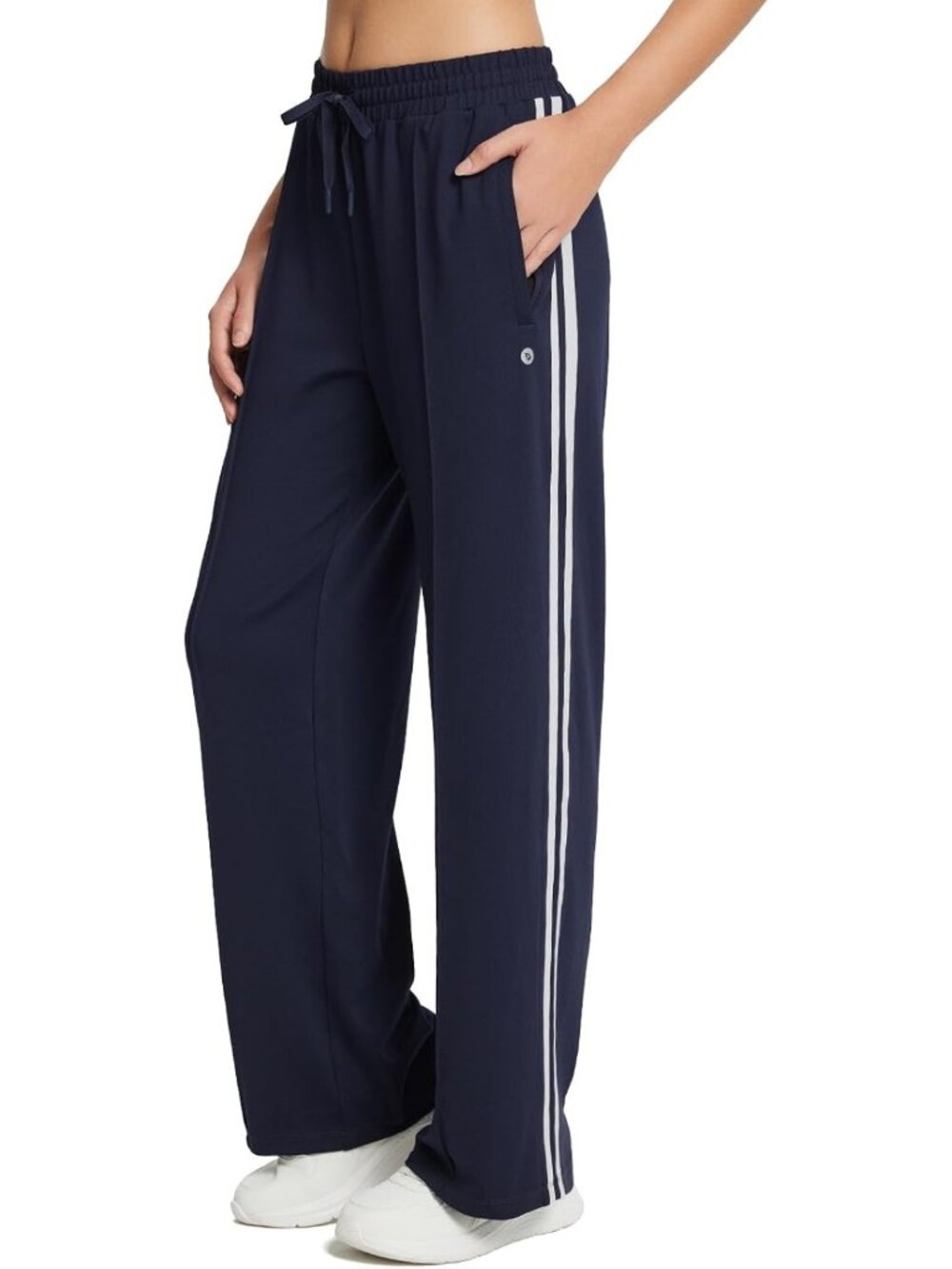 29" Loose Fit Track Pants for Women | Straight Leg Jogging Sweatpants, Comfy